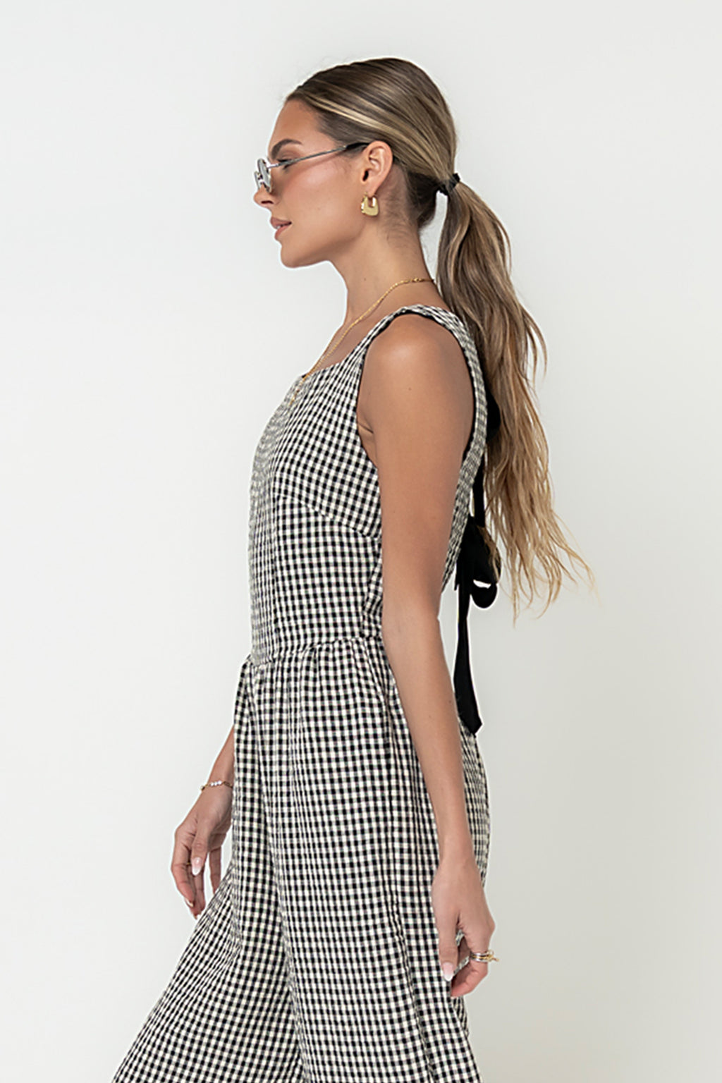 Rae Gingham Jumpsuit