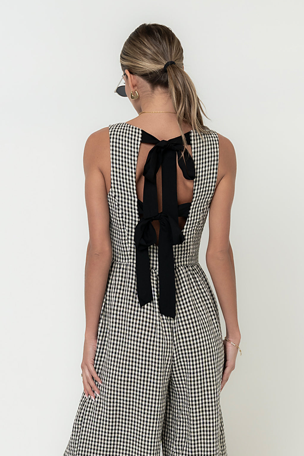Rae Gingham Jumpsuit