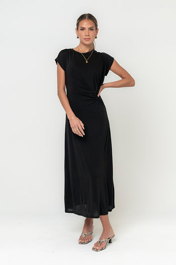 Quinn Gathered Maxi Dress