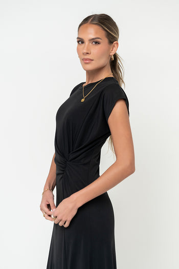 Quinn Gathered Maxi Dress