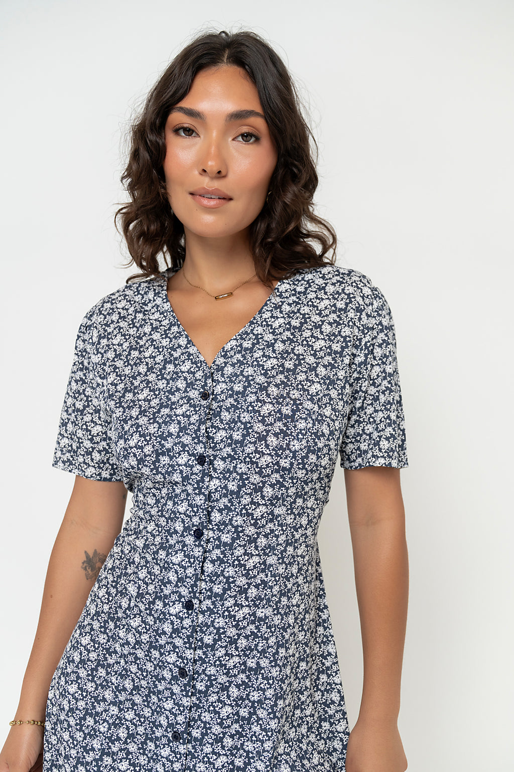 Lorie Maxi Dress in Blue
