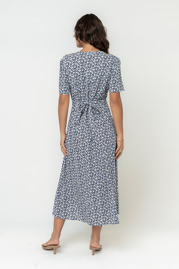 Lorie Maxi Dress in Blue