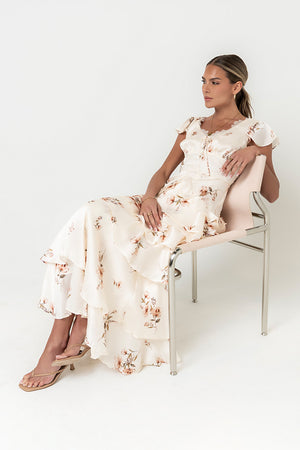 White Floral Dresses | Flowy & Lightweight White Floral Dresses | Flowy & Lightweight