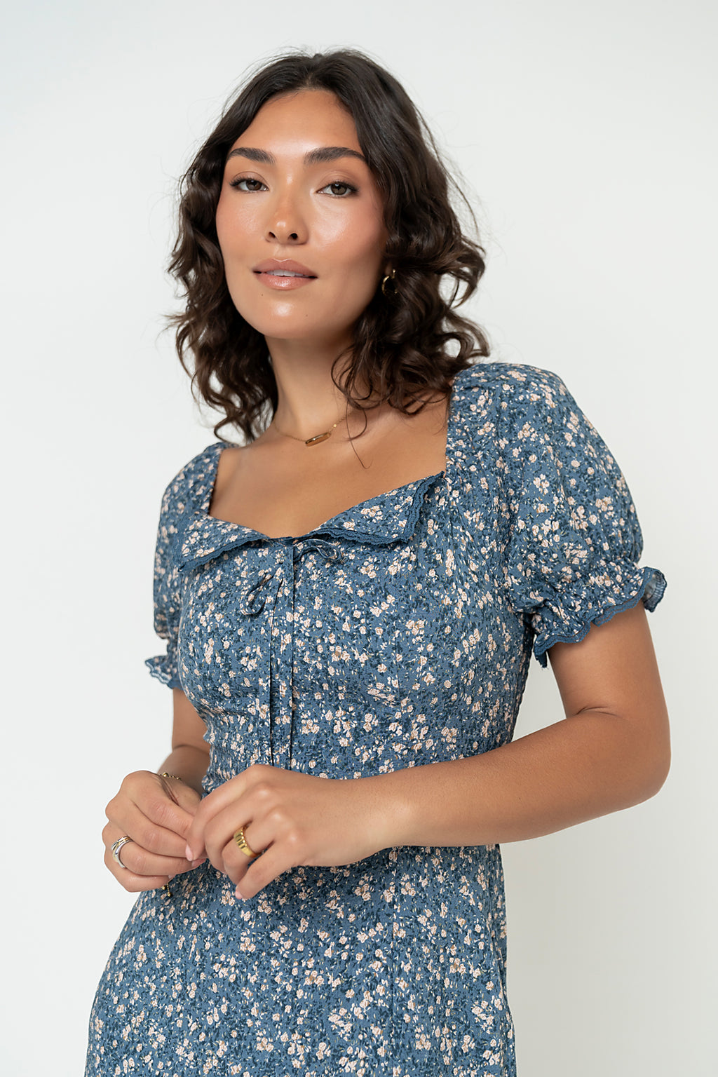 Carter Floral Midi Dress
