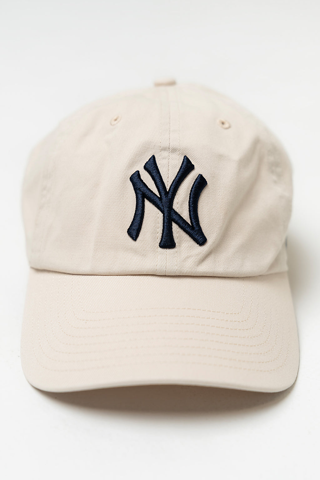 New York Yankees Baseball Cap in Natural Blue