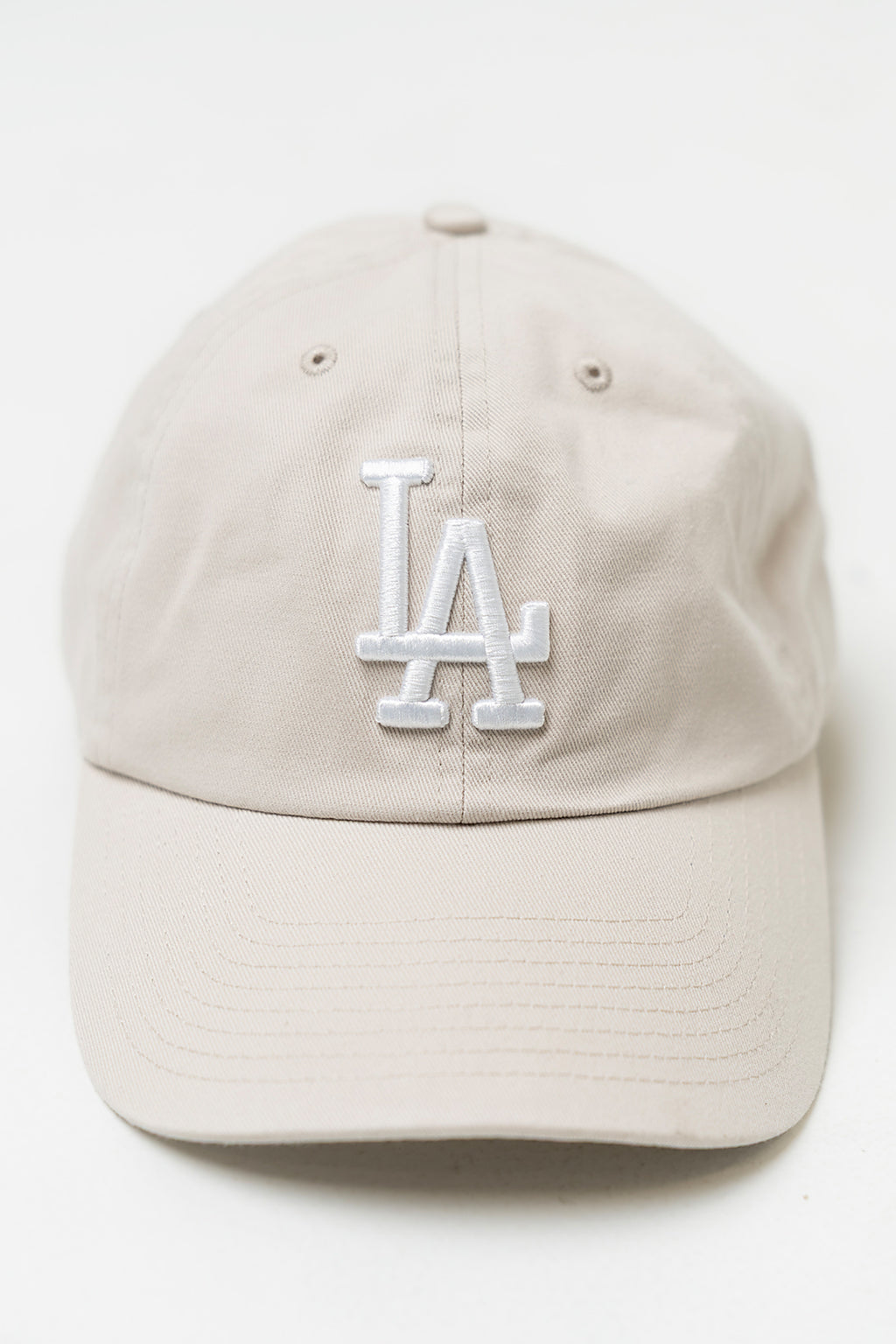 Los Angeles Dodgers Baseball Cap in Bone