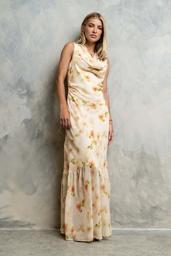 Reina Floral Maxi Dress
