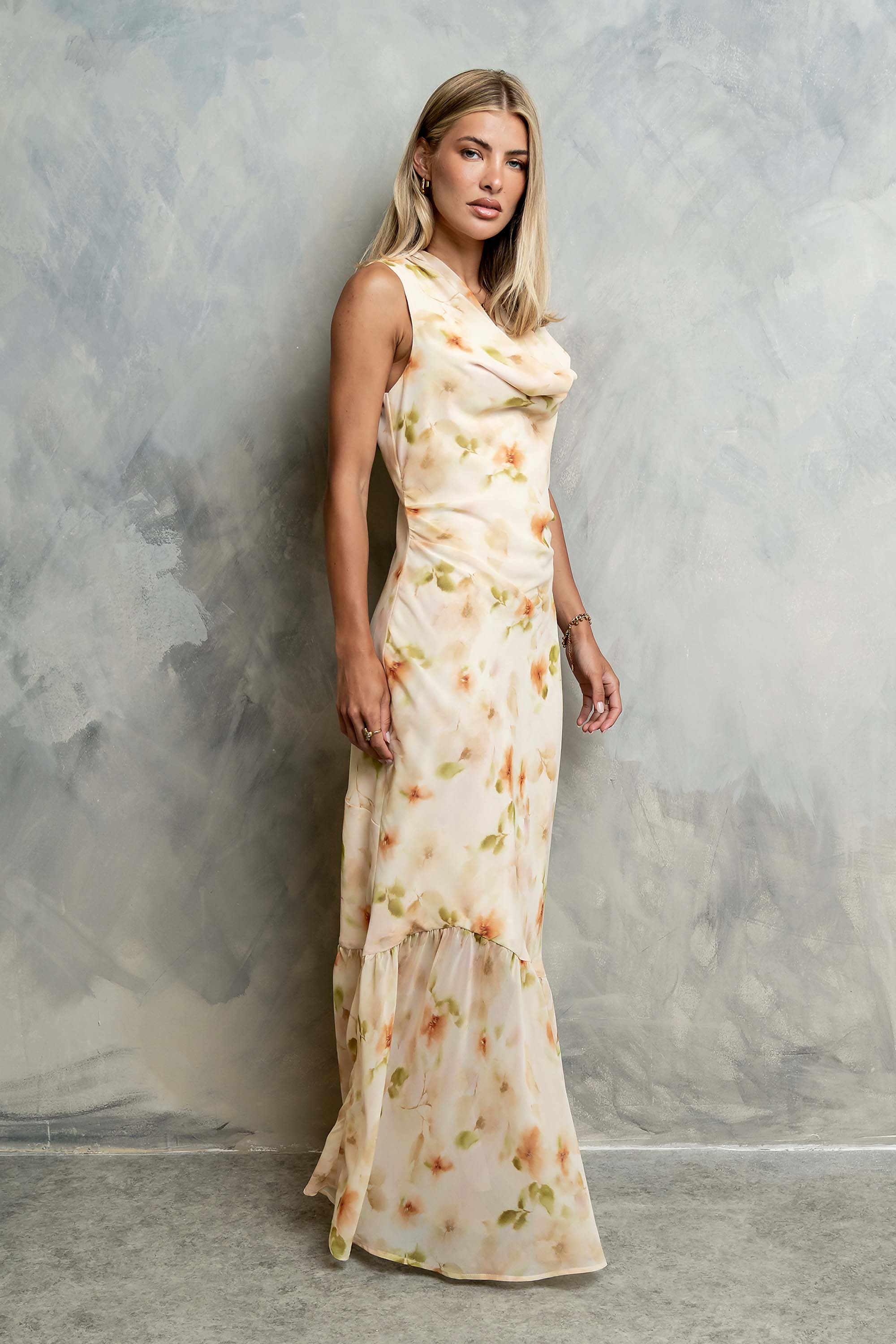 Reina Floral Maxi Dress