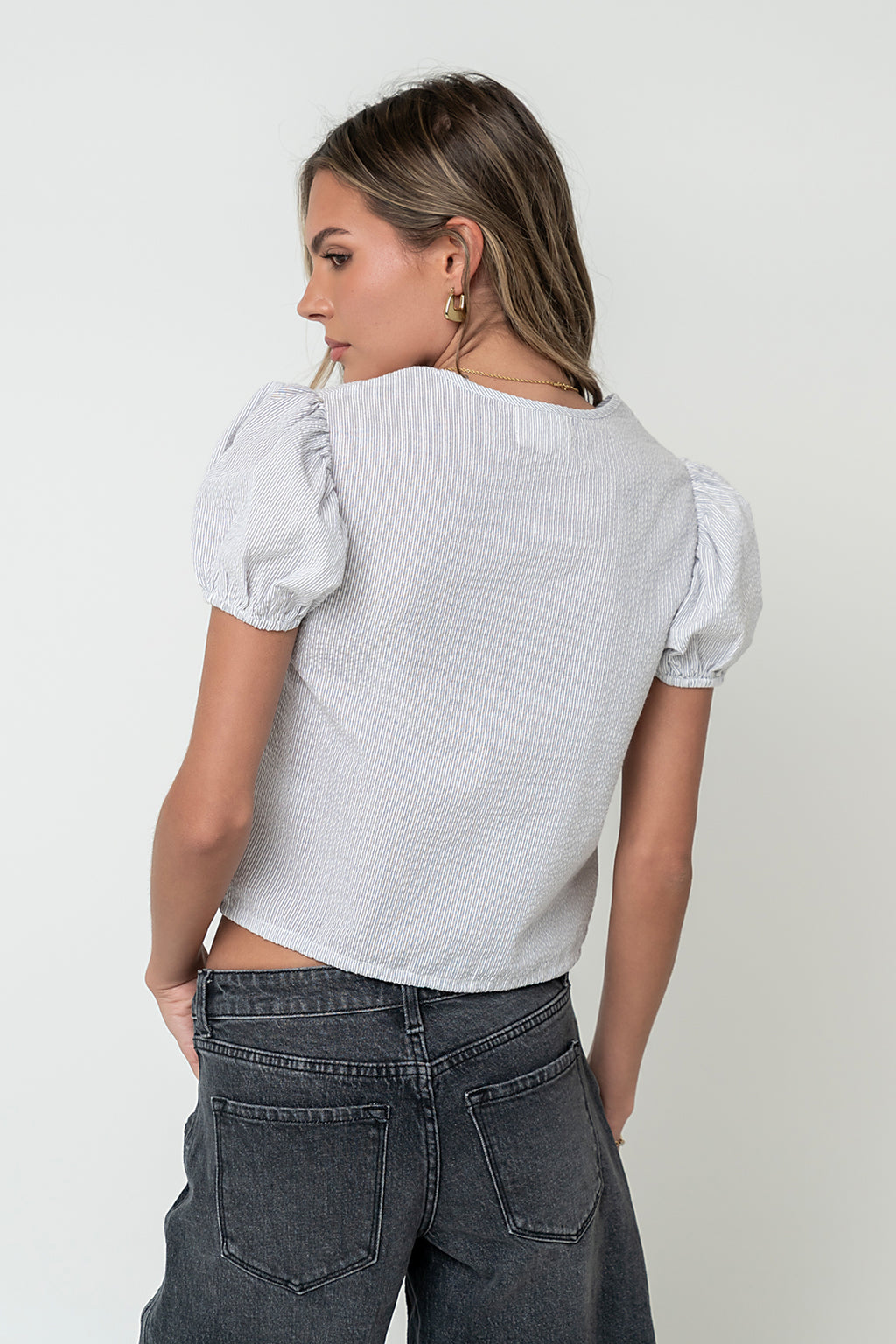 Lisa Striped Blouse