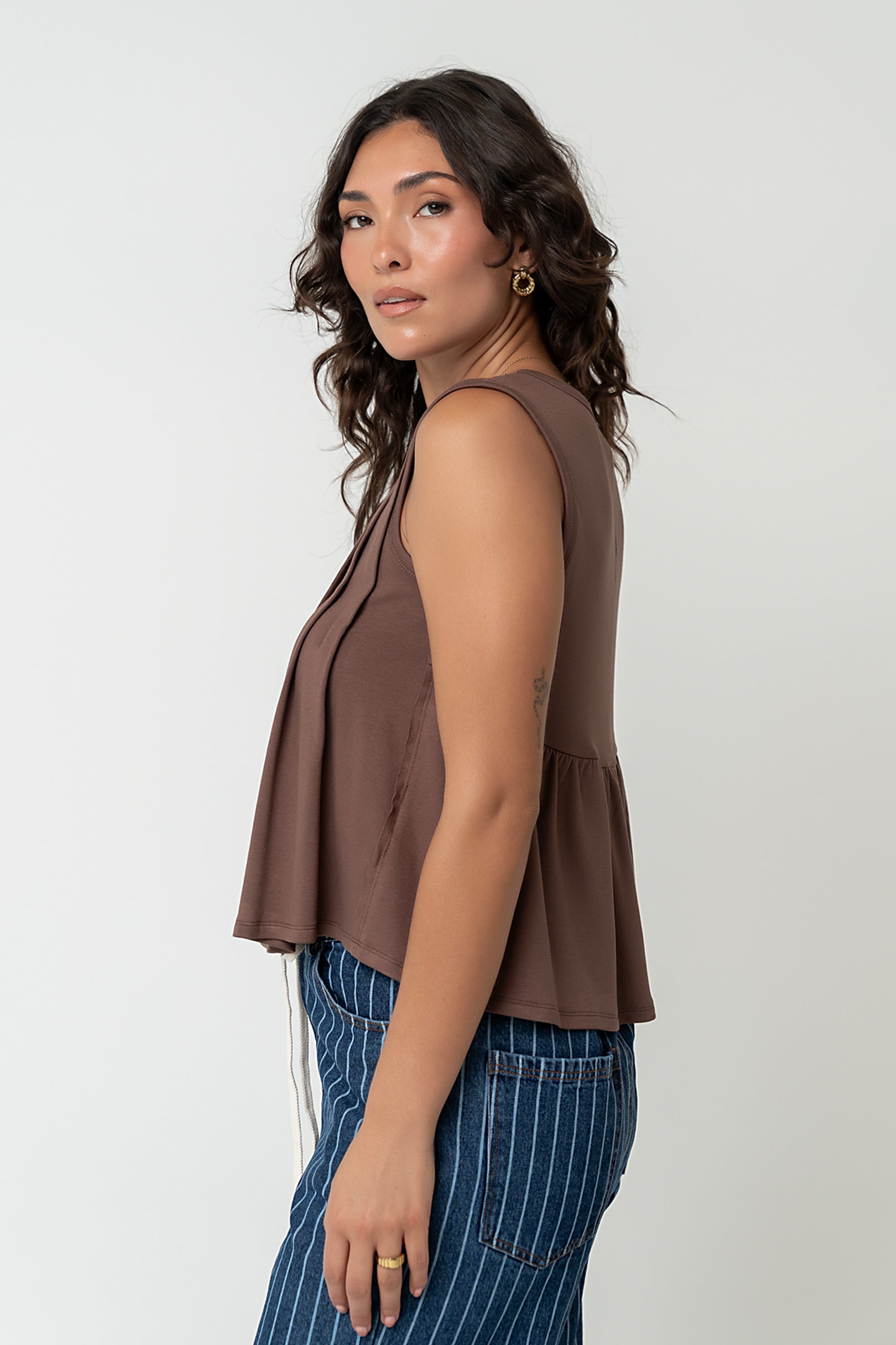 anuke アンヌーク Random Pintuck Tops anuke アンヌーク Random