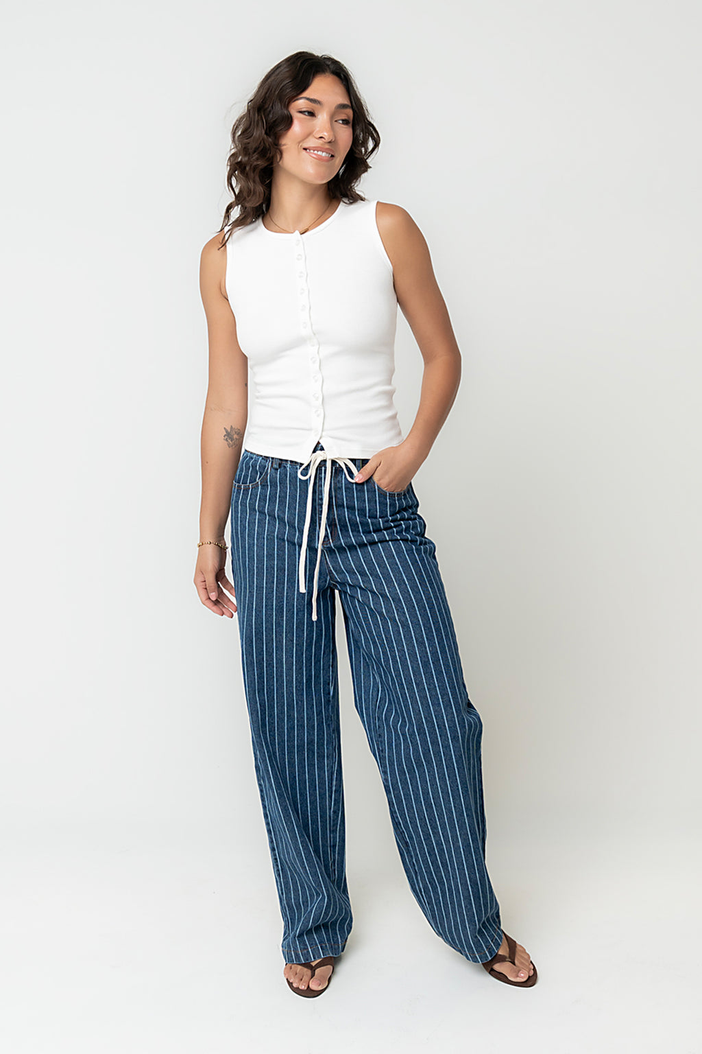 Mina Striped Bottoms