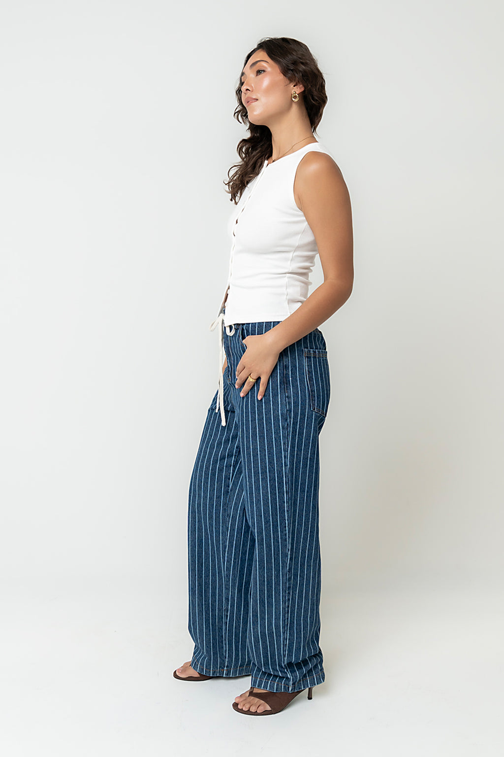 Mina Striped Bottoms