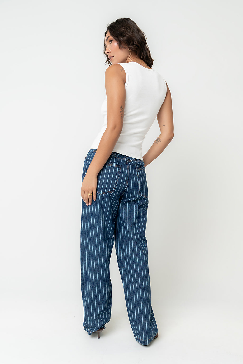 Mina Striped Bottoms