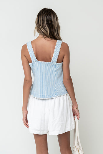 Tristen Striped Vest