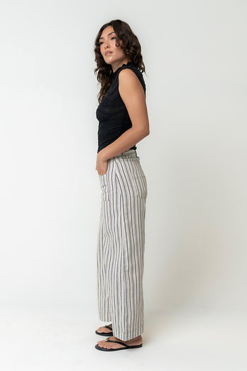 Monet Textured Top in Black