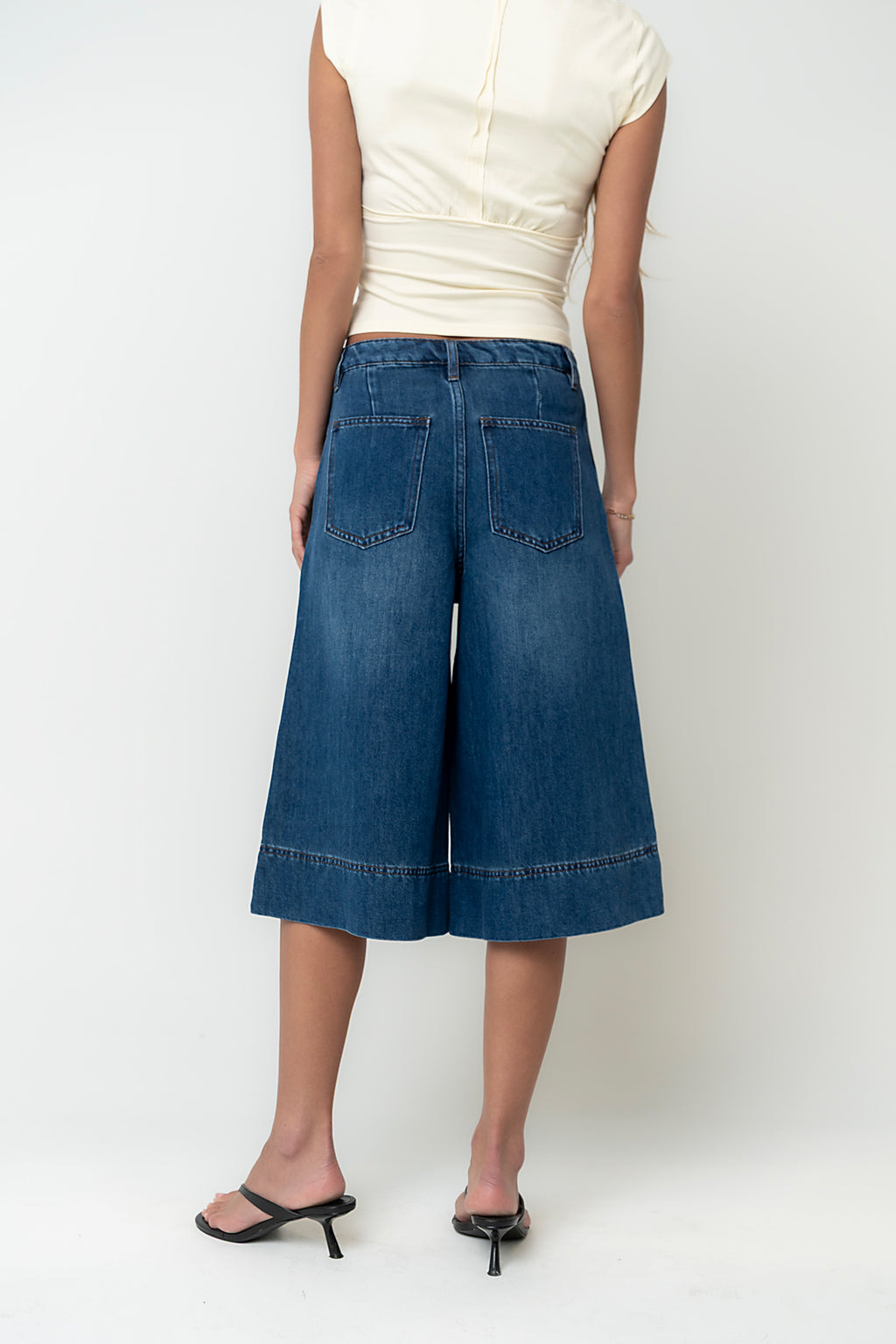 Alix Denim Culottes