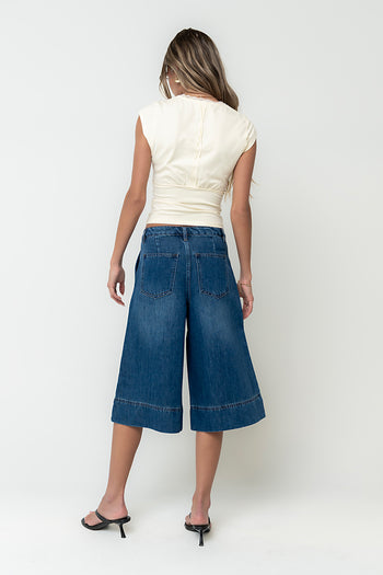 Alix Denim Culottes