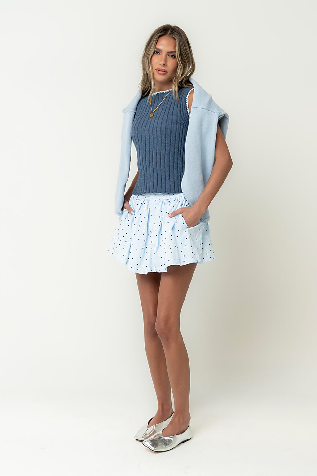 Indy Polka Dot Skort