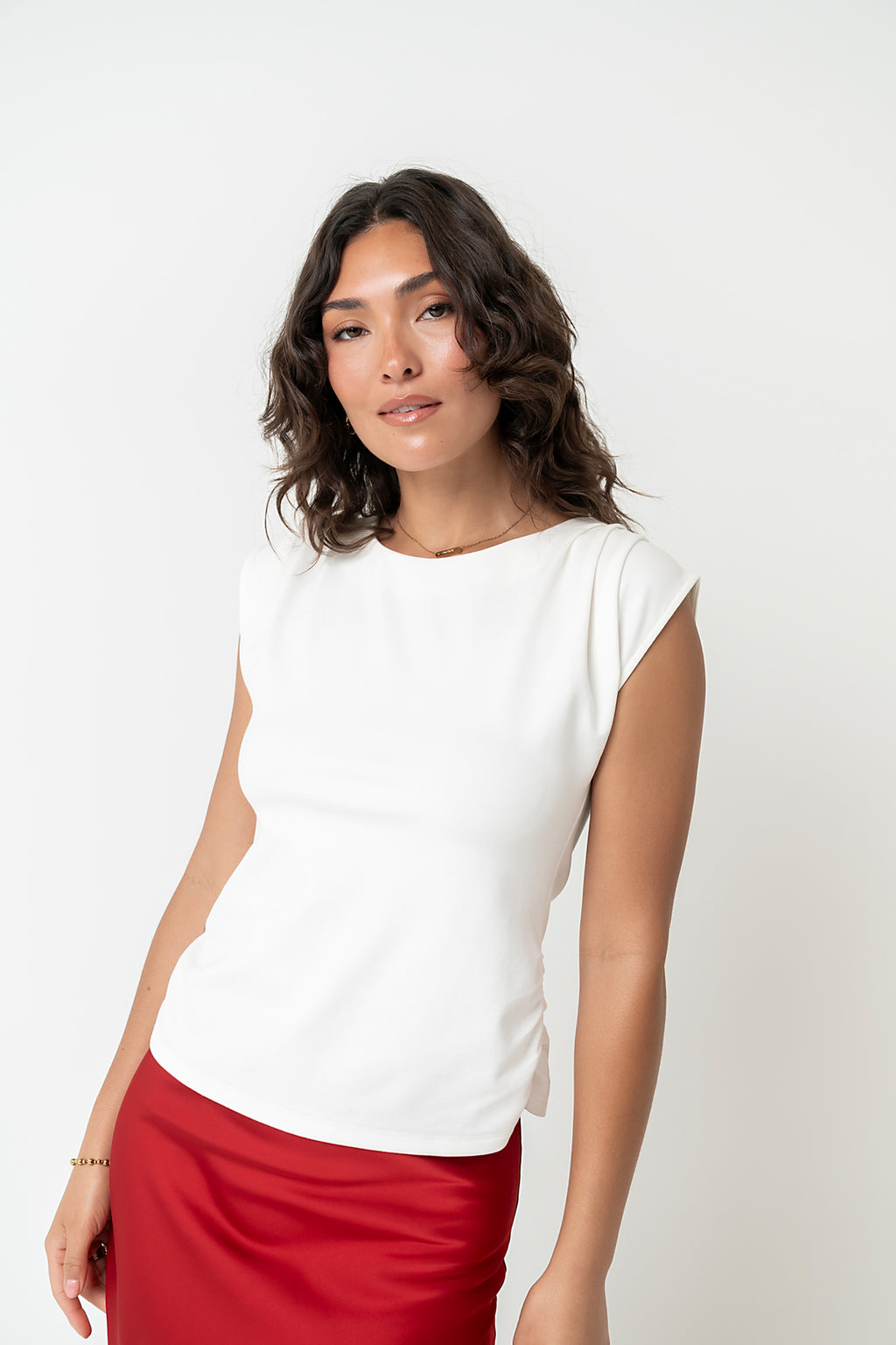 Jayden Pleated Top