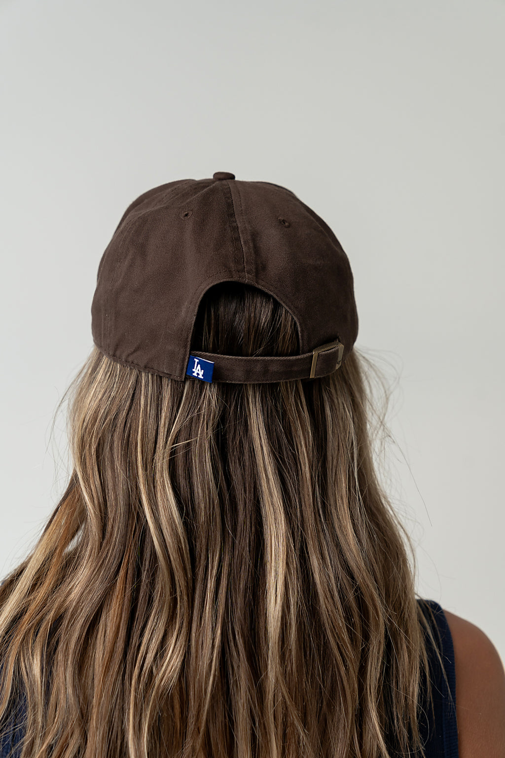 Los Angeles Dodgers Baseball Cap in Brown