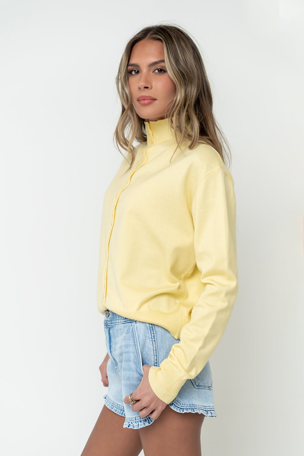 Reese Mock Neck Sweater