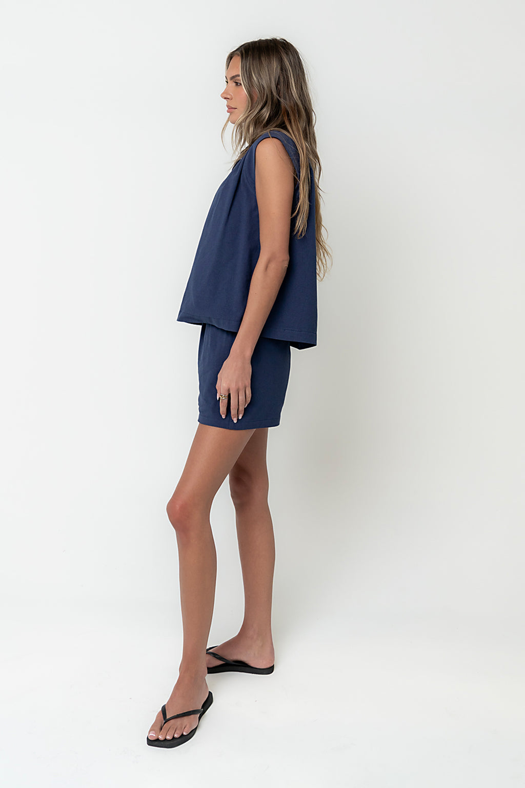 Harley Shorts in Navy