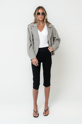 Abby Cropped Trench Coat
