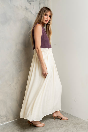 Serafina Maxi Dress in Plum