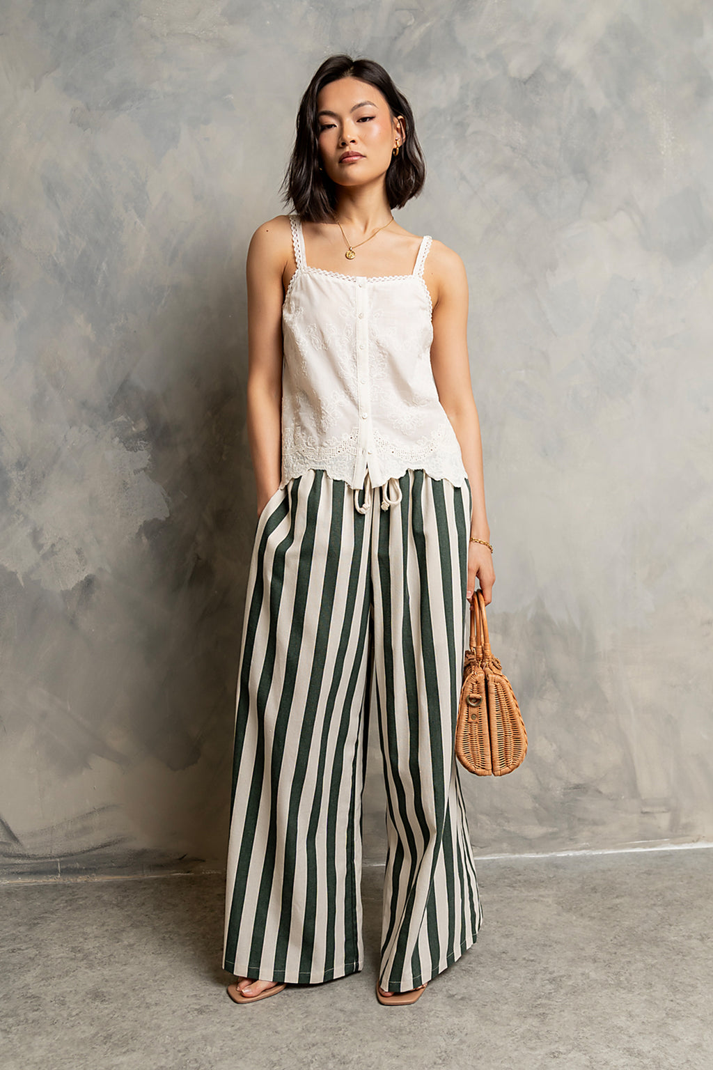 Kinny Embroidered Tank