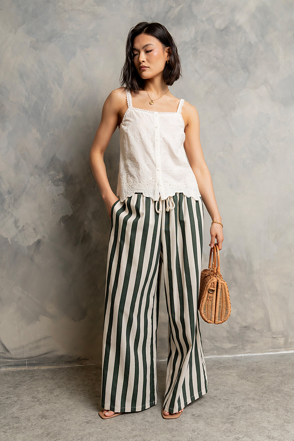 Kinny Embroidered Tank