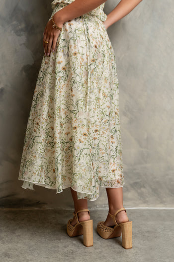 Carlie Floral Midi Skirt
