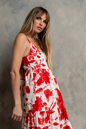 Annika Embroidered Maxi Dress
