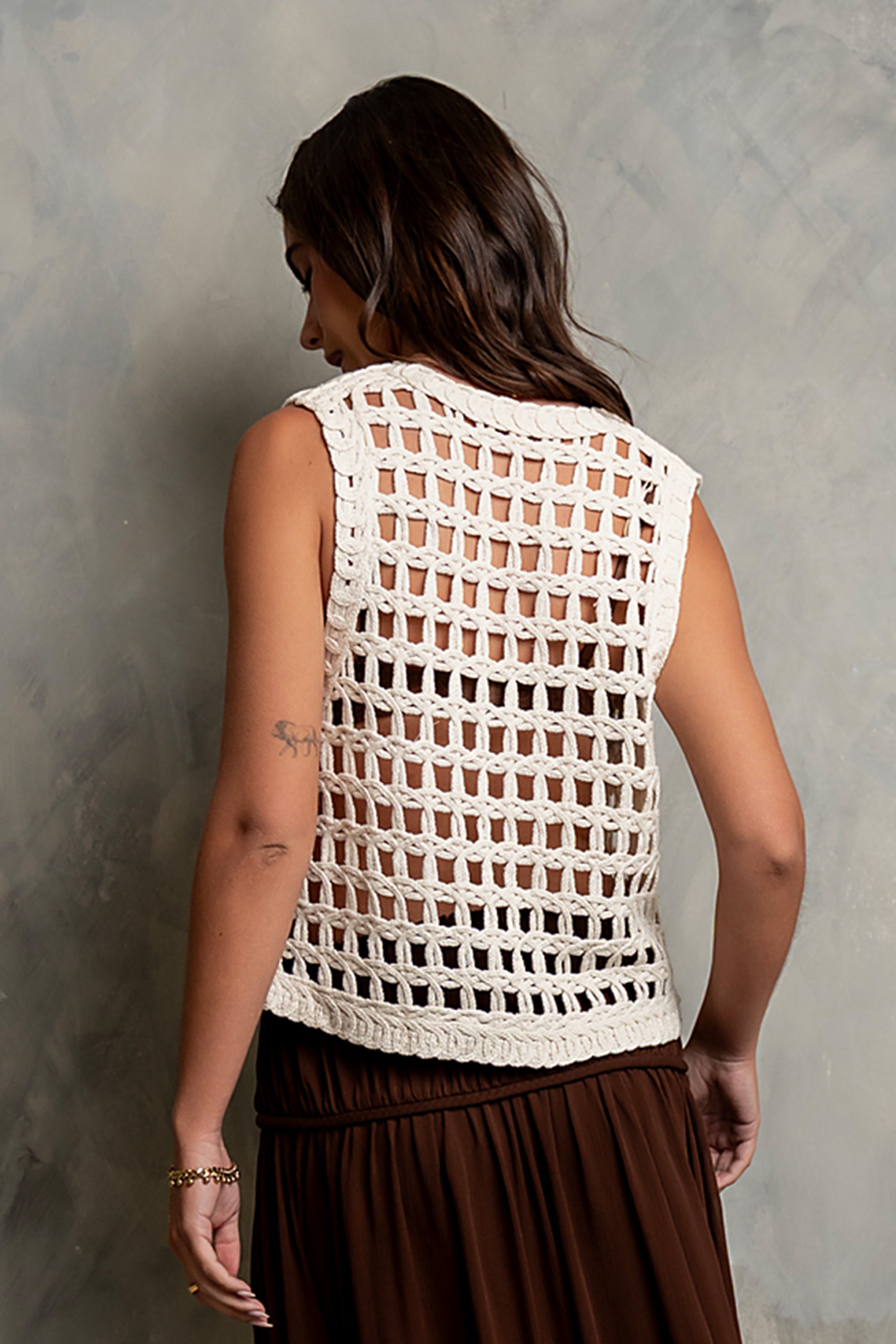 Colette Crochet Vest