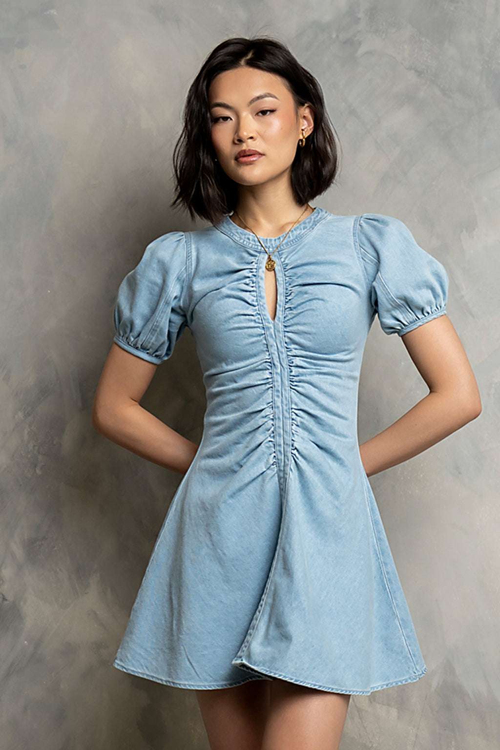ruched dress womens Long sleeve sequin mini Rust Rust / Large this midi dress is designed with ruched detailing that adds texture and a flattering Weird Puss Cross Ruched Dress