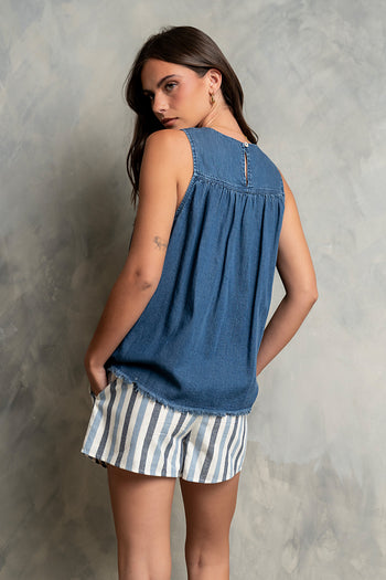 Haden Denim Tank