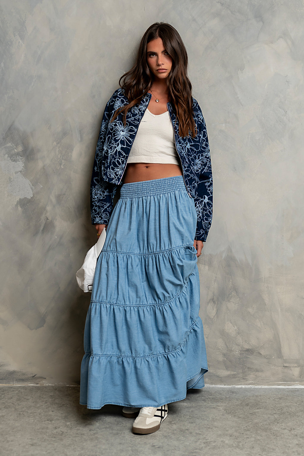 Katelyn Denim Skirt