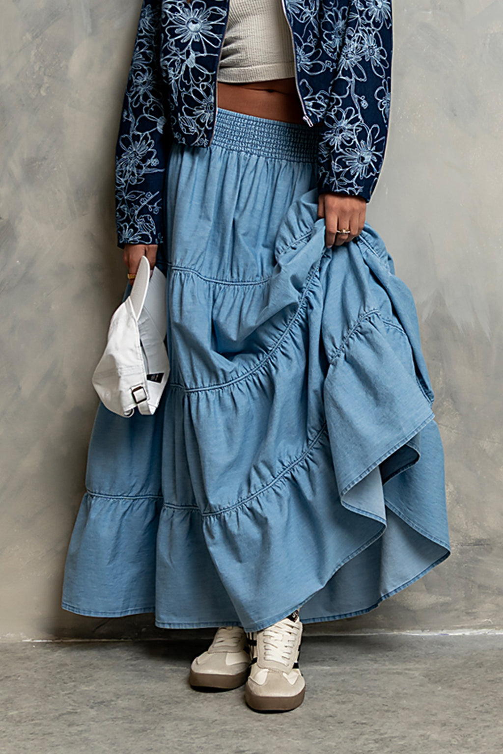 Katelyn Denim Skirt