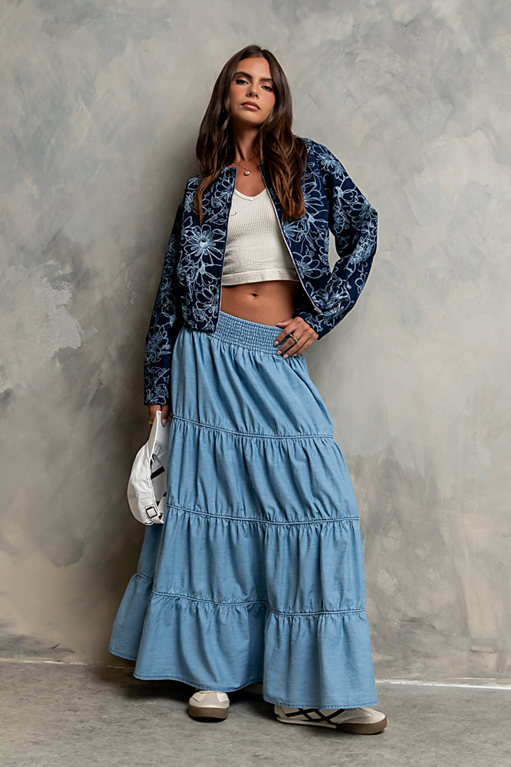 Katelyn Denim Skirt