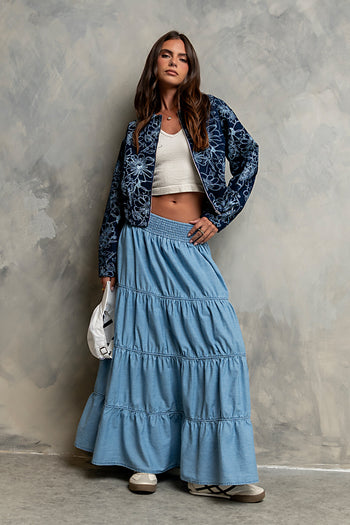 Katelyn Denim Skirt