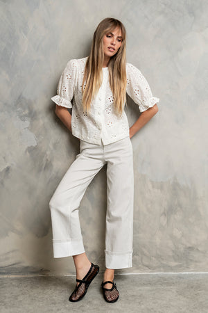 Camille Striped Wide Leg Pants