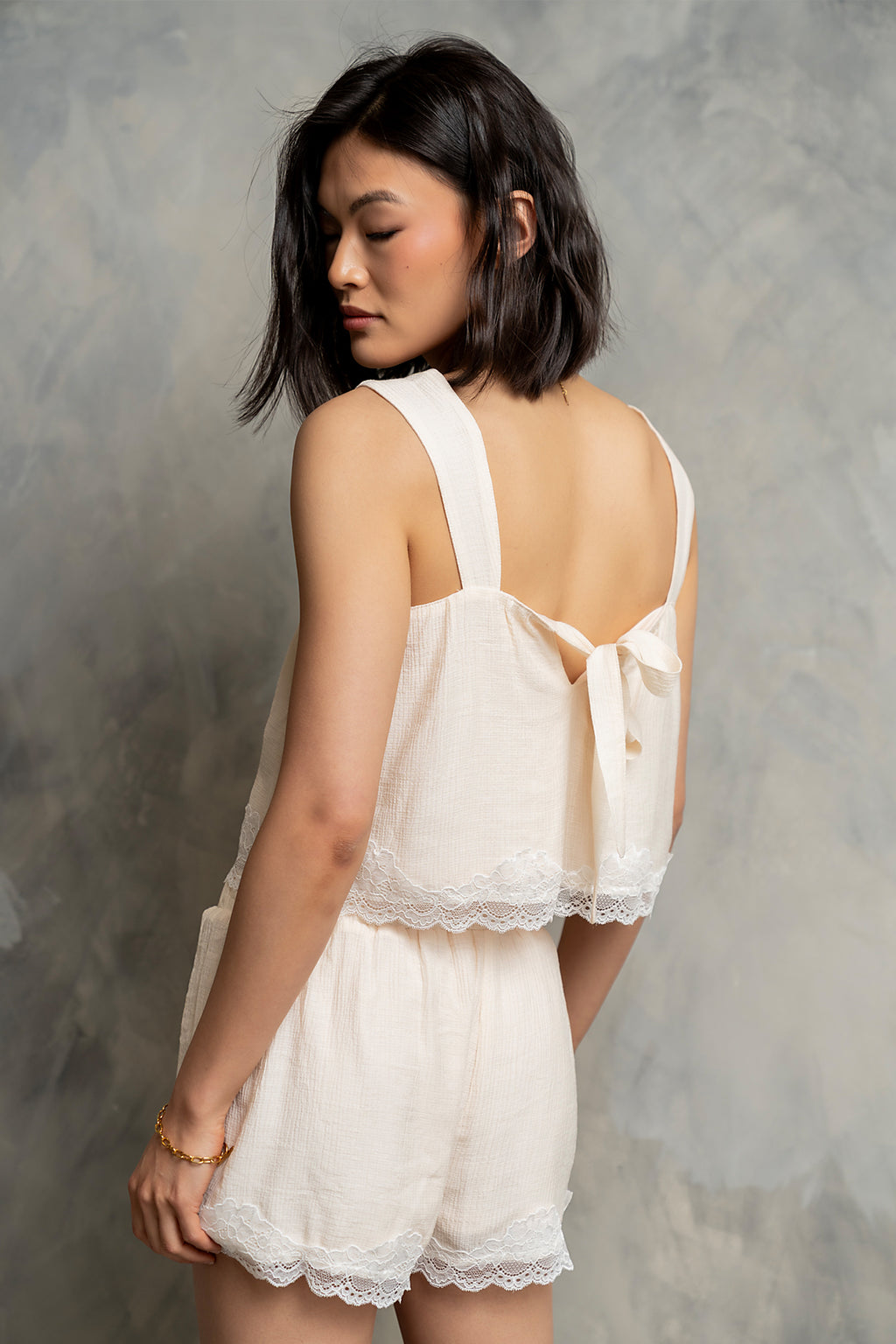 Elsie Lace Trim Tank
