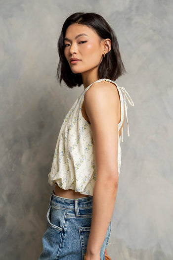 Lara Bubble Tank Top