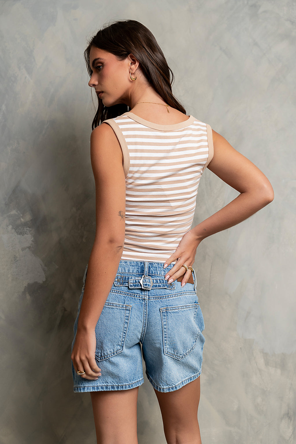 Kimball Barrel Denim Shorts