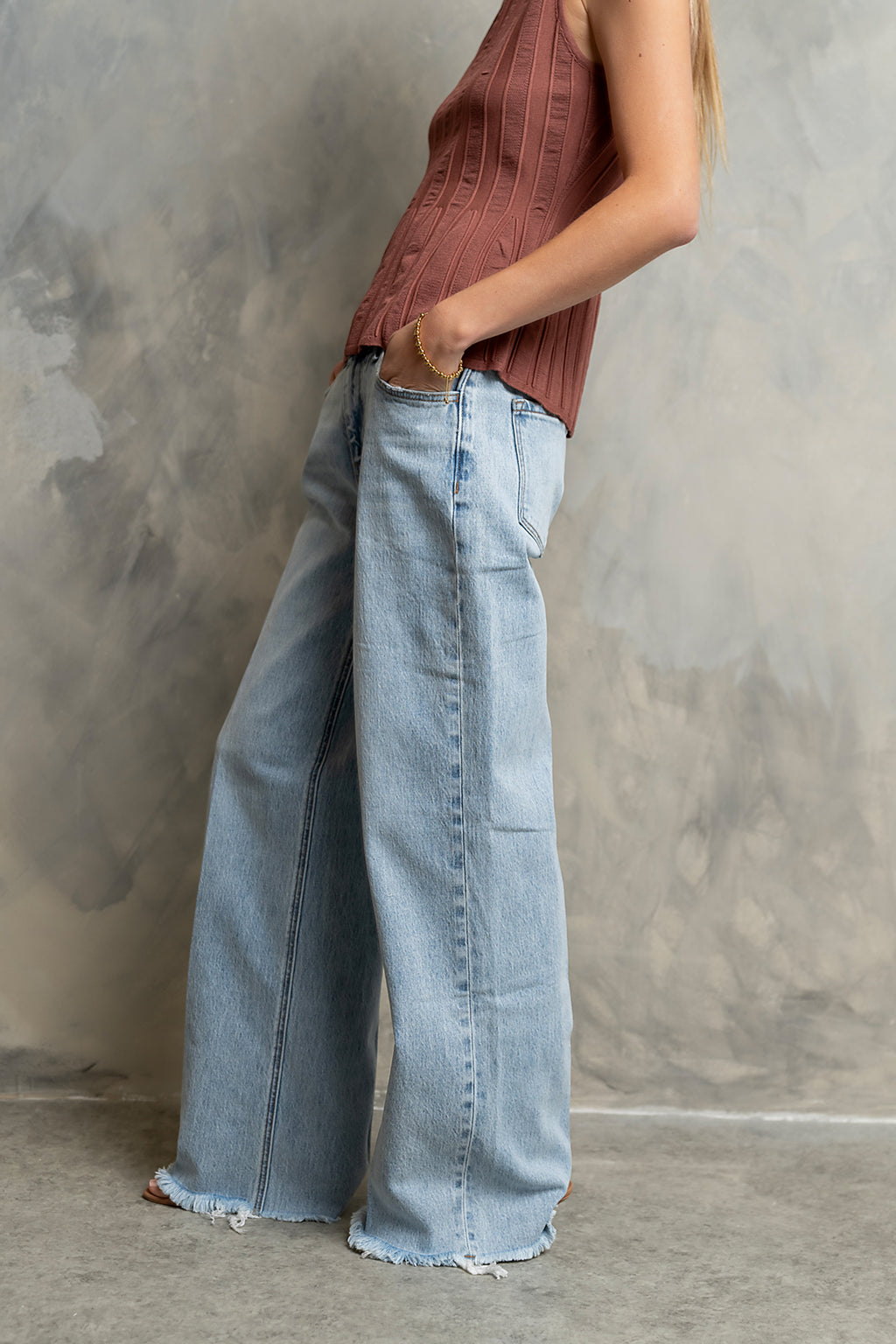 Wrenlee Wide Leg Jeans