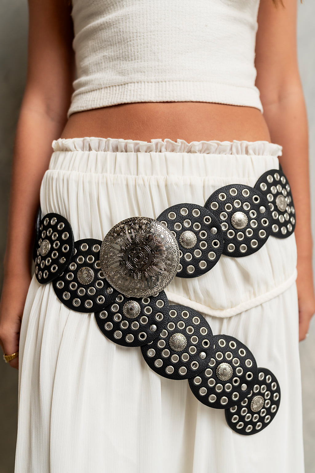 Eileen Waist Belt in Black
