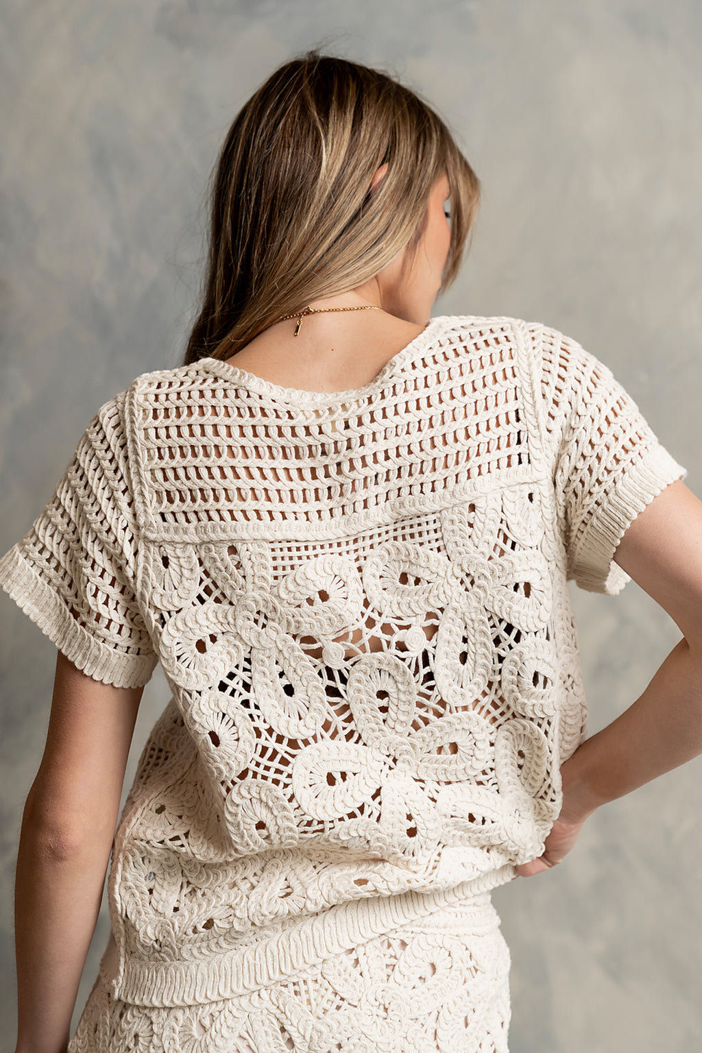 Kynnli Crochet Top