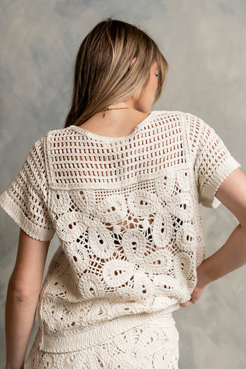 Kynnli Crochet Top