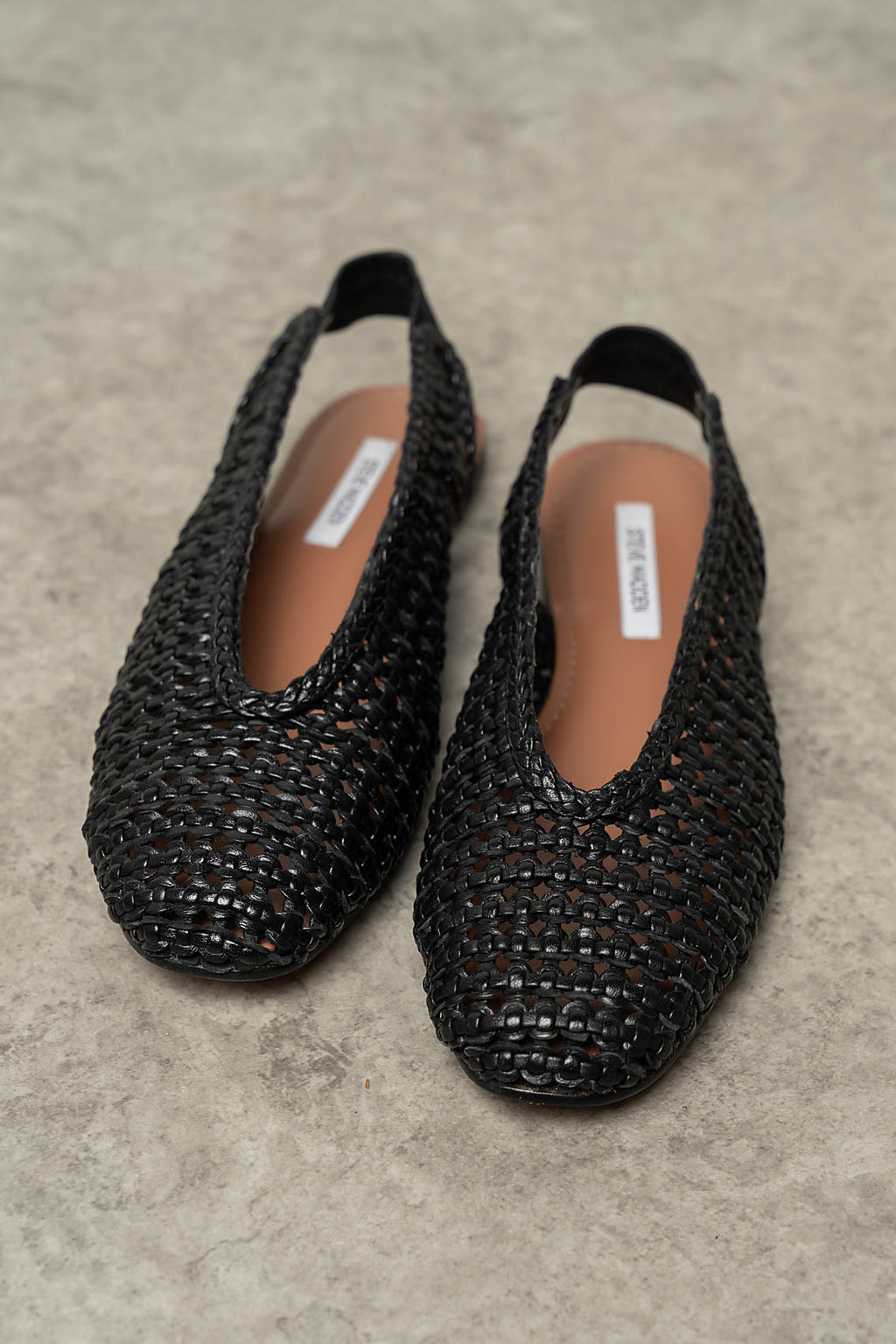 Steve Madden Rumi Slingback Flat in Black