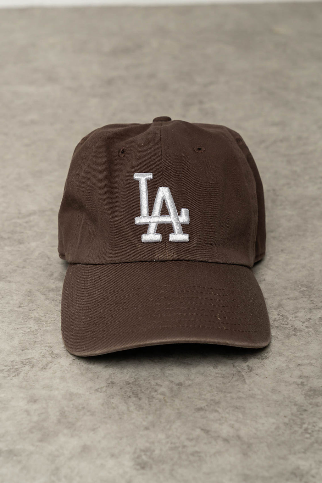 Los Angeles Dodgers Baseball Cap in Brown