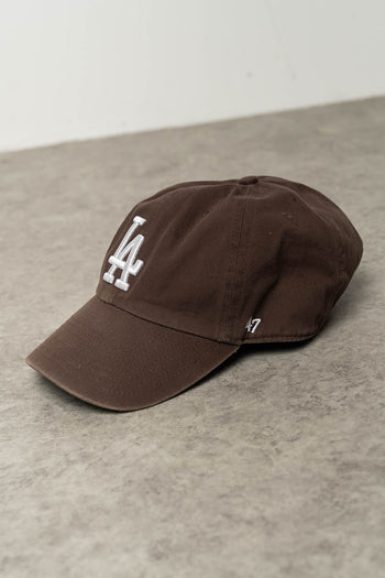 Los Angeles Dodgers Baseball Cap in Brown